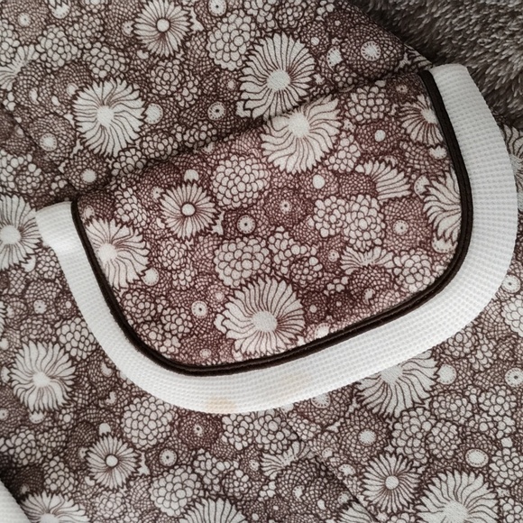 Mary Harnes 1960s Floral House Dress S(?) Vintage Size 12 - Picture 2 of 11